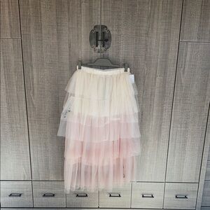 Wicked X Paul Tazewell Womens Glinda Tulle‎ Layered Skirt
